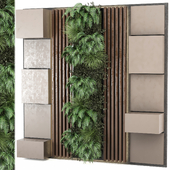 indoor wall vertical garden - Set 1006