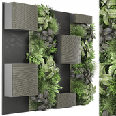 indoor wall vertical garden - Set 1008