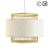 Natural bamboo pendant lamp - Mahina