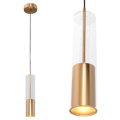 Pendant lamp Eurosvet 50249/1 brass