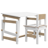 Children's table and chair Wundermobel