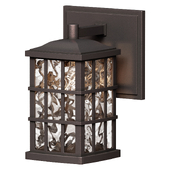 Stonington Mystic Black Outdoor Wall Light by Quoizel Lighting