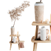 Bathroom decor table