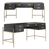 Rustic desk by dantonehome