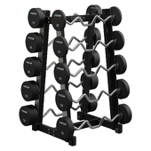 Technogym 10 Place Barbell Rack