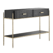 Rustic console by dantonehome