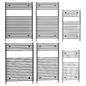Tissino Hugo2 Thermostatic Electric Towel Radiator in Chrome