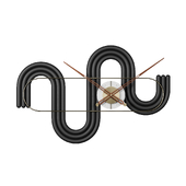 Wall clock Claudie