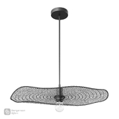 OM_Pendant lamp Vinger, black, Bergenson Bjorn