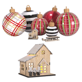 New Year decor set 1