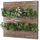 indoor wall vertical garden - Set 1136