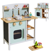 Wooden Play Kitchen Set 2