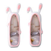Pink Bunny Mirror Full Length