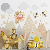 Decor set for kids 10