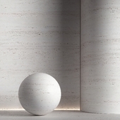Stone material, travertine. 39, pbr, seamless