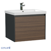 Vanity unit Cersanit Grande COMO 80 black walnut_A64760