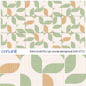 Tile Cersanit Mito Light petals multicolor 20x44, A17112