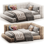 Baldwin Lounge Corner Upholstered Bed