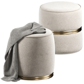 set of poufs Guerra Vanni