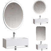 Bathroom furniture DIWO Kazan