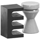 set 1 of bedside tables La Redoute