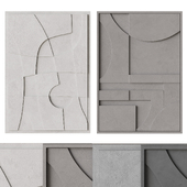 Decorative 3D panel Set 3