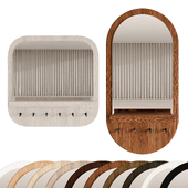 NAOMI mirrors by Lulu Space