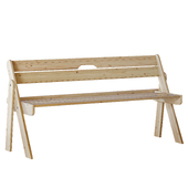 Folding bench