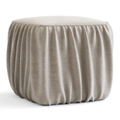 Pouf Vertical Folds