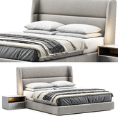 Chloe bed from Poliform