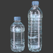 Plastic water bottle