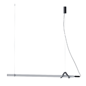 Sasaki minimalist linear suspension pendant light