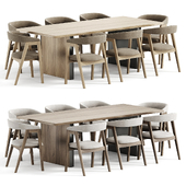 Trevor Chair and Cover Flat Table