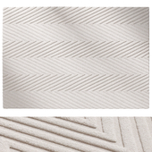 Wool Rug Yanis Ivory 2, Benuta