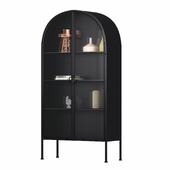 Ellos skap cabinet showcase with decor