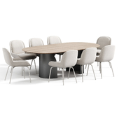 Lajten Chair and Vida conference table