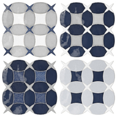 Handmade tiles ECLAT Four Stars