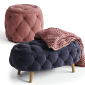 Alexander & James JEAN Footstool