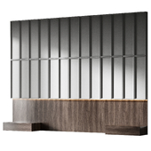Decorative headboard for bedroom