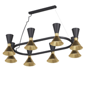 Сhandelier Dualight OV, sku.25345 by Pikartlights