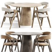 Monti chair and Lori Dining Table