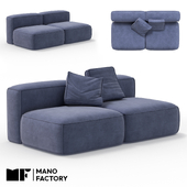 (OM) HIPPO sofa 115 x 210 from MANO FACTORY