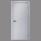 Interior door CARDA model T-34 Gray soft