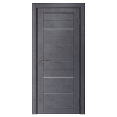 Interior door CARDA model TL-33 Concrete gray