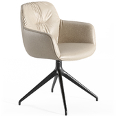 Calligaris Cocoon soft swivel armchair