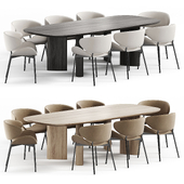 Tess Chair and GEOMETRIC Table