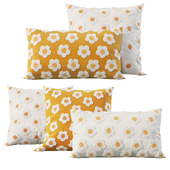Floral pillows