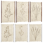Flora Form Paintings