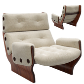 Canada Lounge Chair by Tecno in Original Fabric