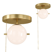 Gidu Modern Pull Chain Ceiling Light